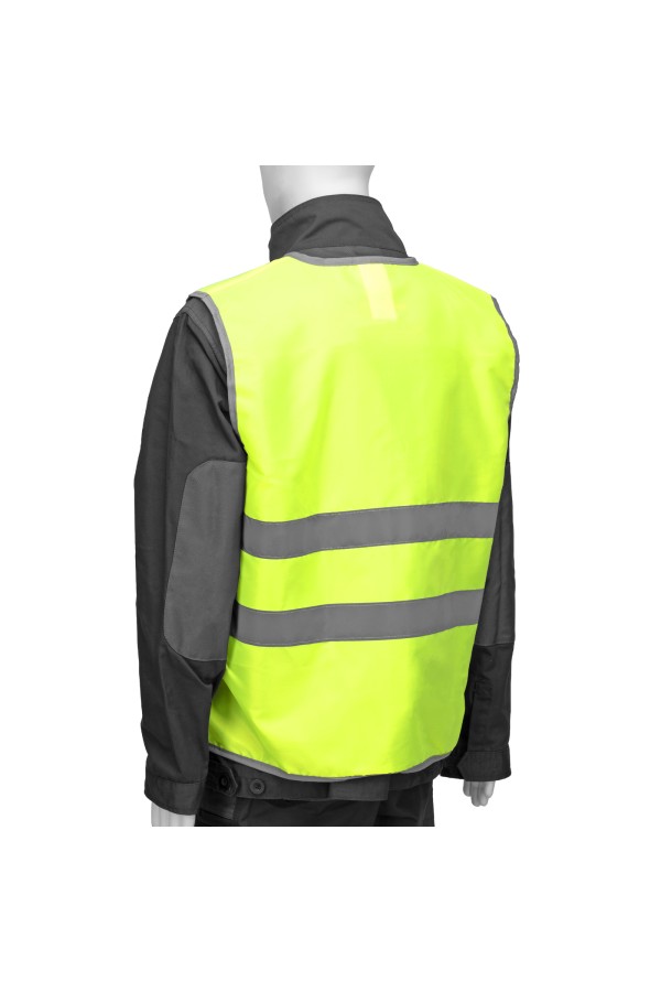 Жилет сигнальный, желтый, размер XL Сибртех
