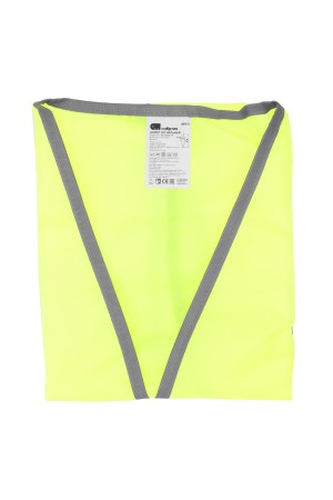 Жилет сигнальный, желтый, размер XL Сибртех