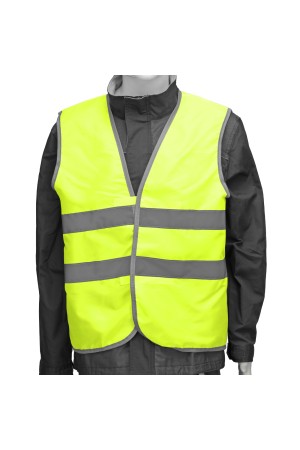 Жилет сигнальный, желтый, размер XL Сибртех