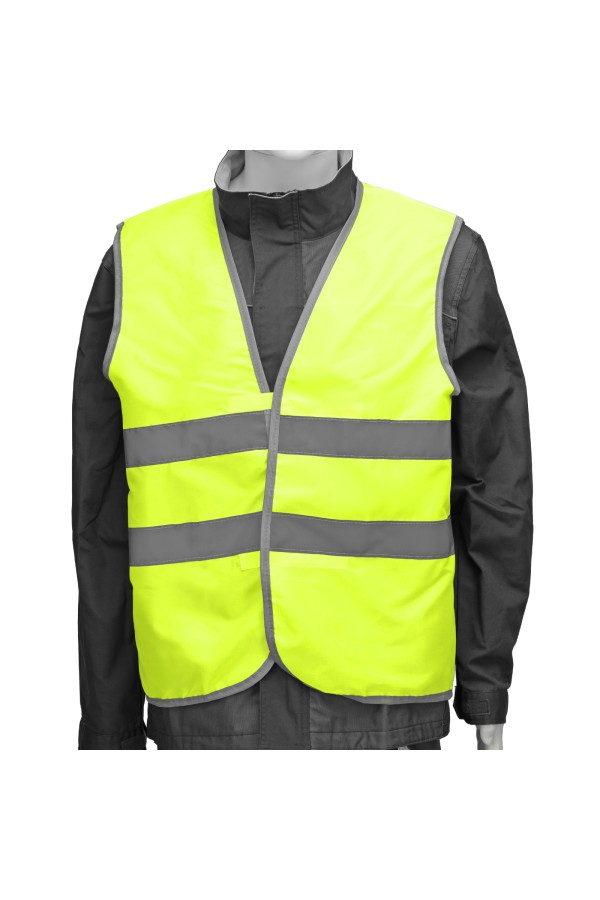 Жилет сигнальный, желтый, размер XXL Сибртех