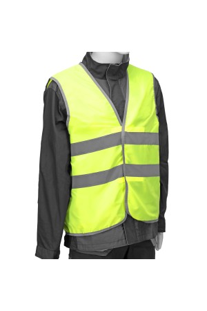 Жилет сигнальный, желтый, размер XXL Сибртех