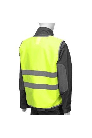 Жилет сигнальный, желтый, размер XXL Сибртех