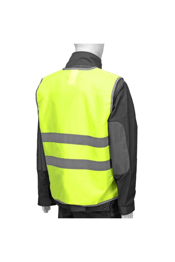 Жилет сигнальный, желтый, размер XXL Сибртех