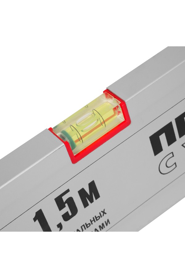 Правило алюминиевое с уровнем, L-1.5 м, 2 ручки Matrix