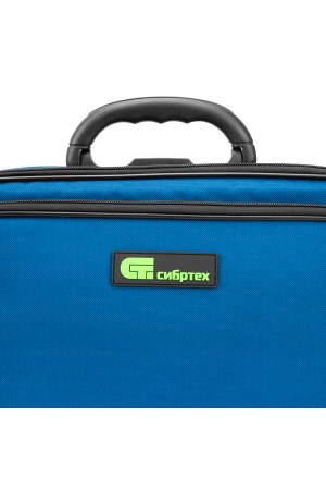 Кейс монтера, 365х300х110 мм, 10 карманов, наплечный ремень Сибртех