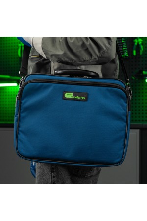 Кейс монтера, 365х300х110 мм, 10 карманов, наплечный ремень Сибртех