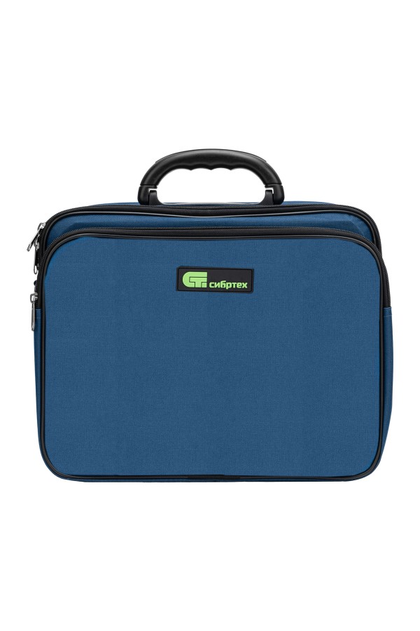 Кейс монтера, 365х300х110 мм, 10 карманов, наплечный ремень Сибртех