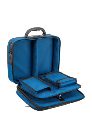 Кейс монтера, 365х300х110 мм, 10 карманов, наплечный ремень Сибртех