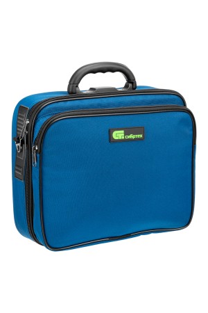 Кейс монтера, 365х300х110 мм, 10 карманов, наплечный ремень Сибртех