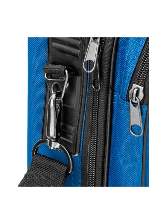 Кейс монтера, 365х300х110 мм, 10 карманов, наплечный ремень Сибртех