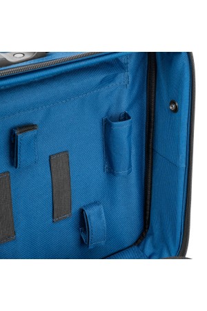 Кейс монтера, 470х340х110 мм, 25 карманов, наплечный ремень Сибртех