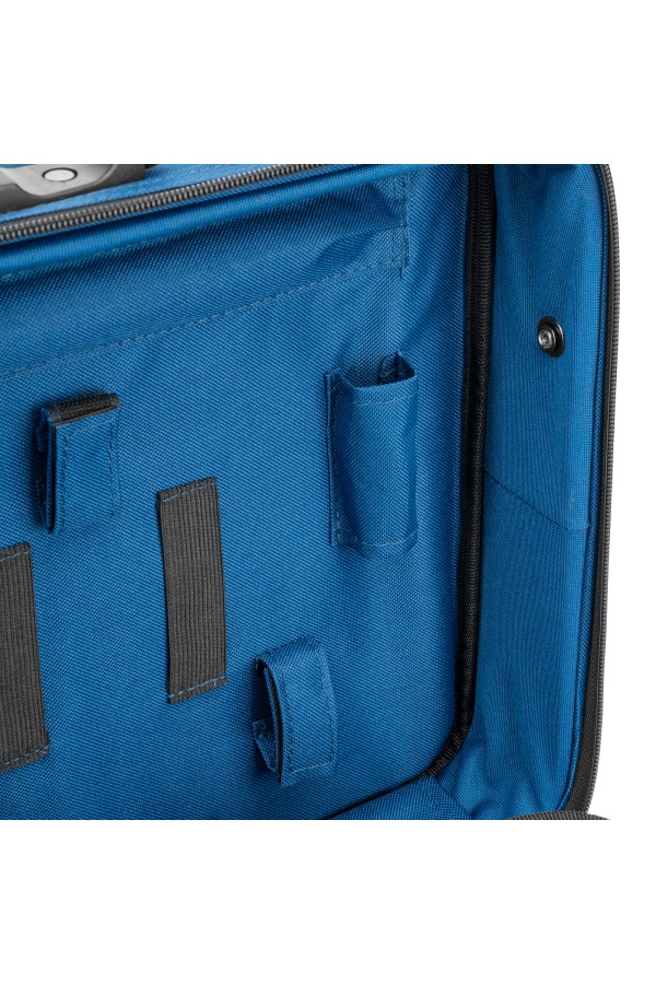 Кейс монтера, 470х340х110 мм, 25 карманов, наплечный ремень Сибртех