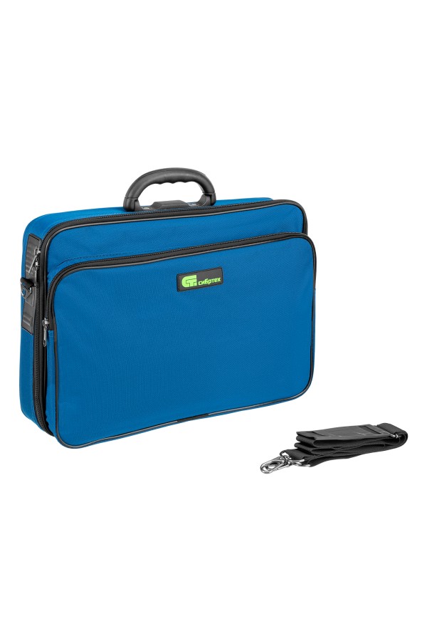 Кейс монтера, 470х340х110 мм, 25 карманов, наплечный ремень Сибртех