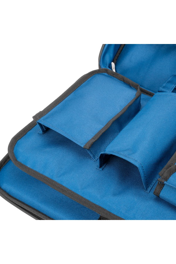 Кейс монтера, 470х340х110 мм, 25 карманов, наплечный ремень Сибртех