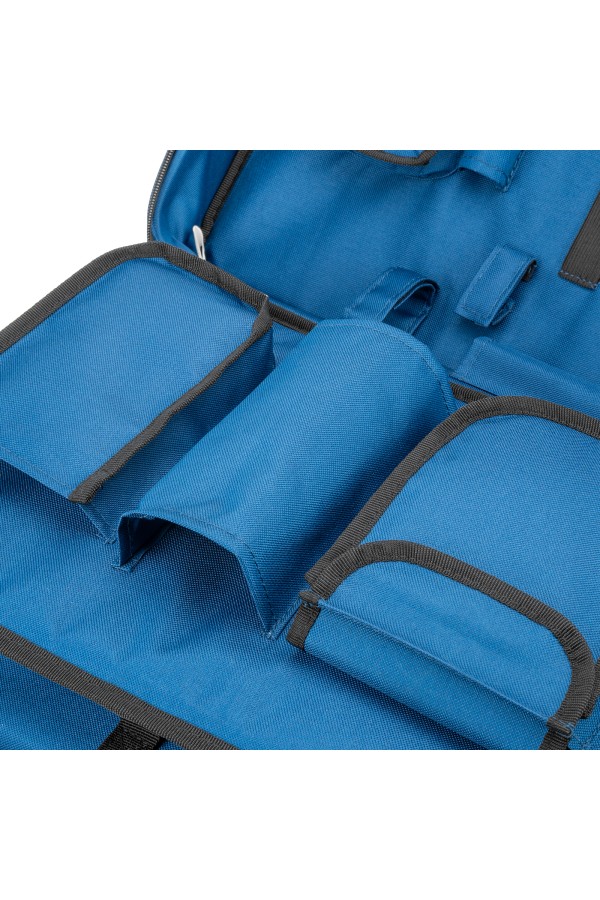 Кейс монтера, 470х340х110 мм, 25 карманов, наплечный ремень Сибртех