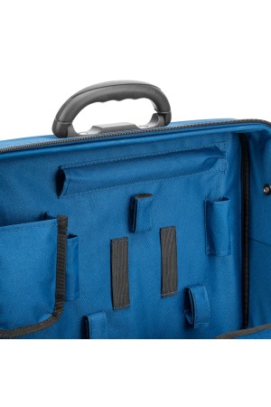 Кейс монтера, 470х340х110 мм, 25 карманов, наплечный ремень Сибртех