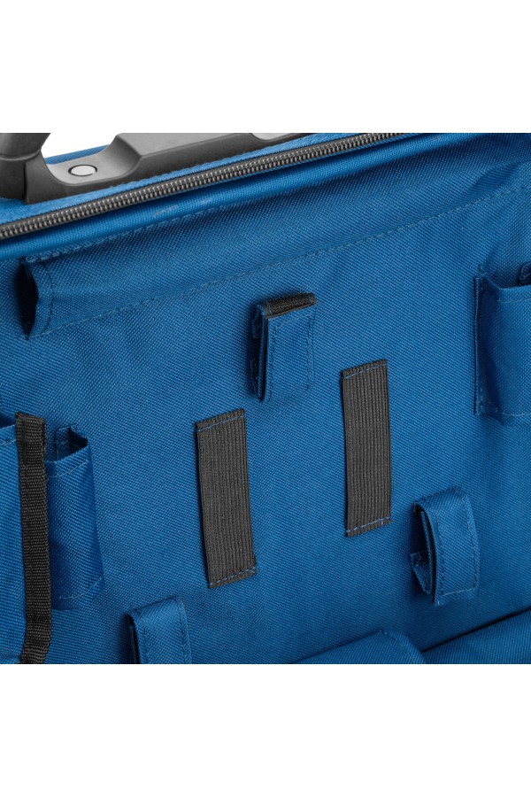 Кейс монтера, 470х340х110 мм, 25 карманов, наплечный ремень Сибртех