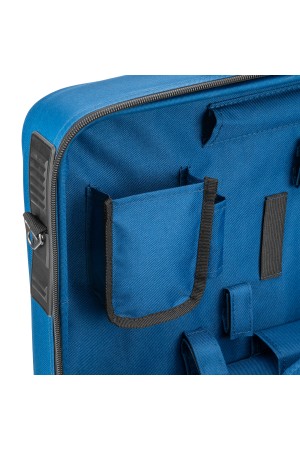 Кейс монтера, 470х340х110 мм, 25 карманов, наплечный ремень Сибртех