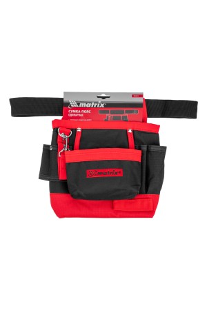 Сумка-пояс одинарная, 7 карманов Matrix