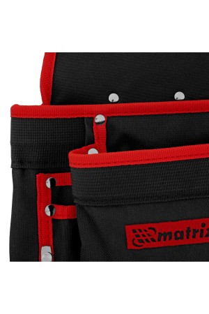 Подсумок поясной, 8 карманов, держатель для молотка, для клещей Matrix