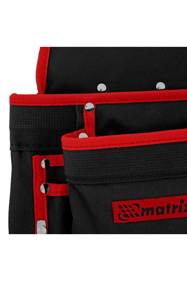 Подсумок поясной, 8 карманов, держатель для молотка, для клещей Matrix