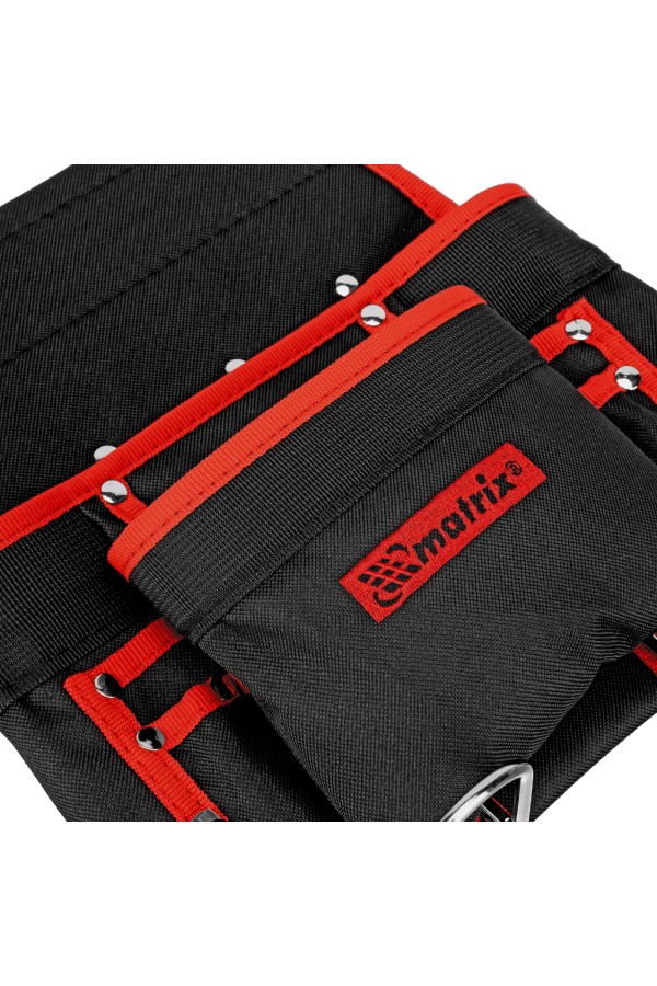 Подсумок поясной, 8 карманов, держатель для молотка, для клещей Matrix