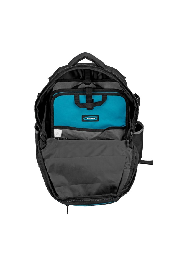 Рюкзак для инструмента Experte, 77 карманов, пластиковое дно, органайзер, 360 х 205 х 470 мм Gross