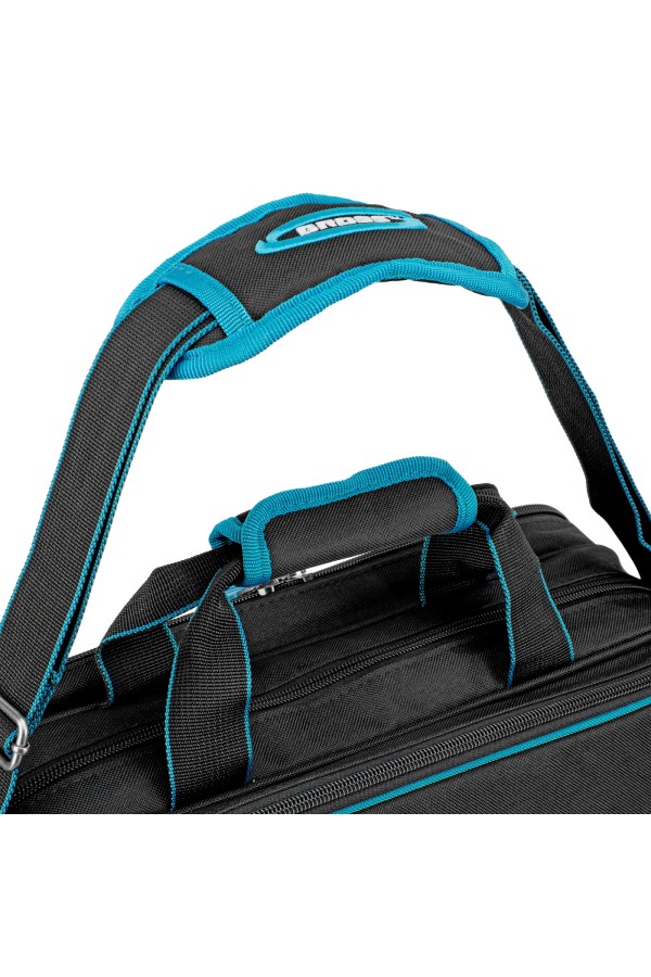 Сумка для инструмента Meister, 31 карман, отсек для ноутБука, наплечный ремень, 400 х 170 х 300 мм Gross