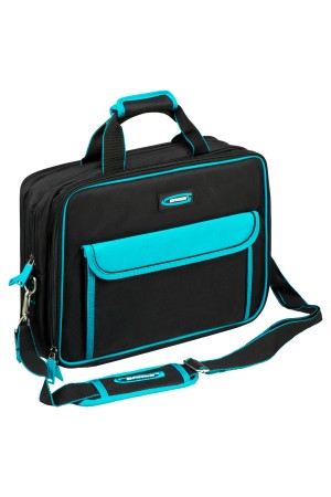 Сумка для инструмента Meister, 31 карман, отсек для ноутБука, наплечный ремень, 400 х 170 х 300 мм Gross