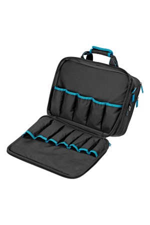 Сумка для инструмента Meister, 31 карман, отсек для ноутБука, наплечный ремень, 400 х 170 х 300 мм Gross