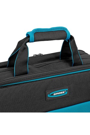 Сумка для инструмента Meister, 31 карман, отсек для ноутБука, наплечный ремень, 400 х 170 х 300 мм Gross