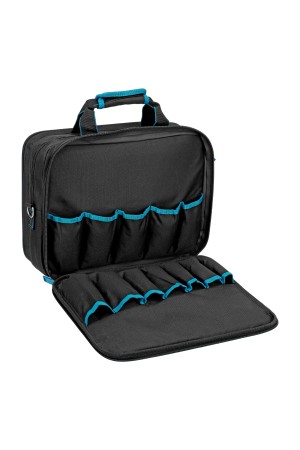 Сумка для инструмента Meister, 31 карман, отсек для ноутБука, наплечный ремень, 400 х 170 х 300 мм Gross