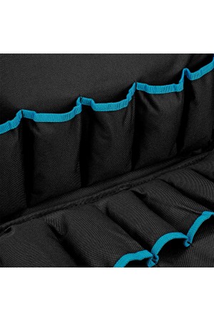 Сумка для инструмента Meister, 31 карман, отсек для ноутБука, наплечный ремень, 400 х 170 х 300 мм Gross