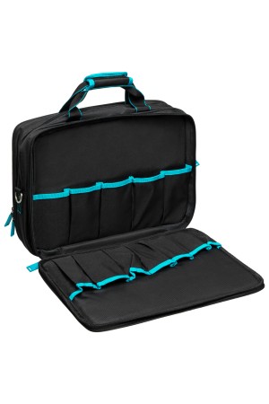 Сумка для инструмента Meister, 31 карман, отсек для ноутБука, наплечный ремень, 400 х 170 х 300 мм Gross