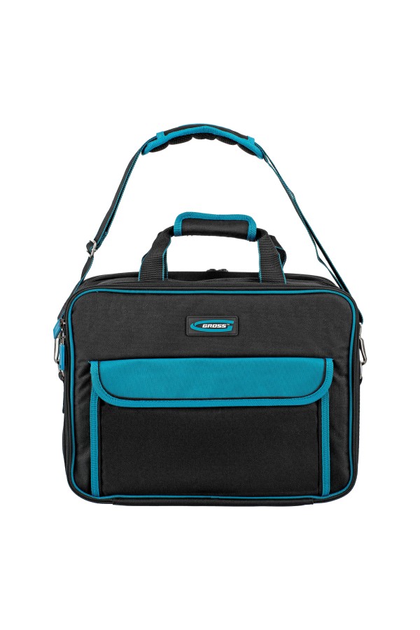 Сумка для инструмента Meister, 31 карман, отсек для ноутБука, наплечный ремень, 400 х 170 х 300 мм Gross