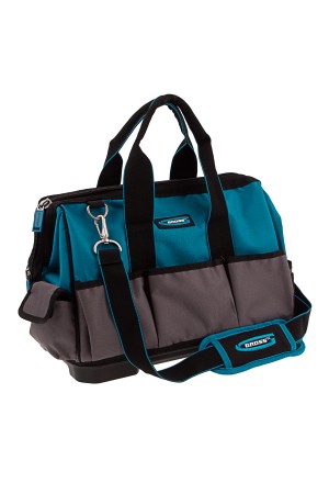 Сумка для инструмента HanD Werker, 26 карманов, дно пластик, наплечный ремень, 400 х 225 х 310 мм Gross