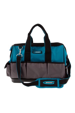 Сумка для инструмента HanD Werker, 26 карманов, дно пластик, наплечный ремень, 400 х 225 х 310 мм Gross