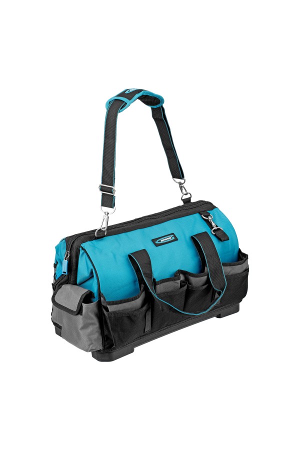 Сумка для инструмента HanD Werker, 42 кармана, дно пластик, наплечный ремень, 475 х 260 х 360 мм Gross