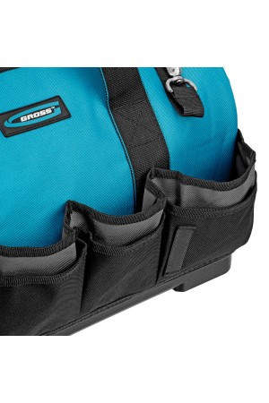 Сумка для инструмента HanD Werker, 42 кармана, дно пластик, наплечный ремень, 475 х 260 х 360 мм Gross