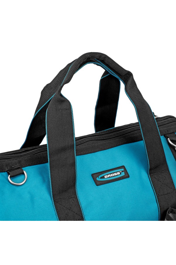 Сумка для инструмента HanD Werker, 42 кармана, дно пластик, наплечный ремень, 475 х 260 х 360 мм Gross