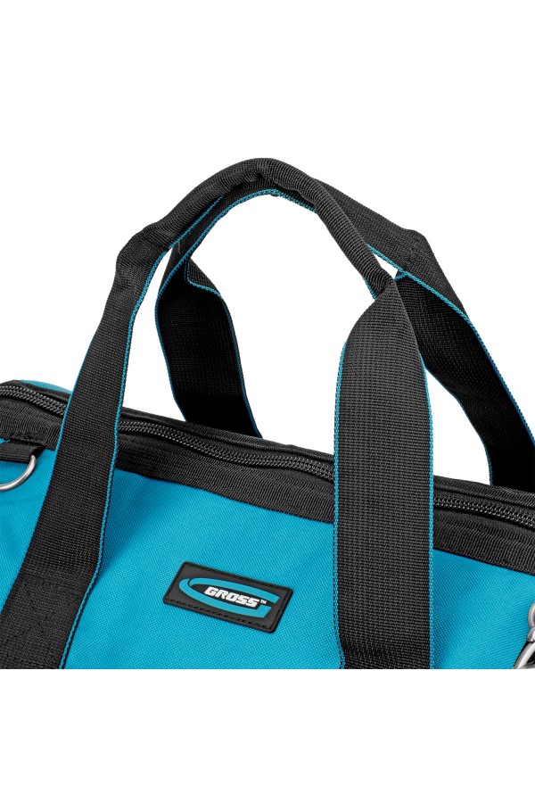 Сумка для инструмента HanD Werker, 42 кармана, дно пластик, наплечный ремень, 475 х 260 х 360 мм Gross