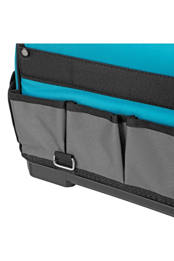 Переноска для инструмента, 400х225х300мм, пластиковое дно, наплечный ремень Gross