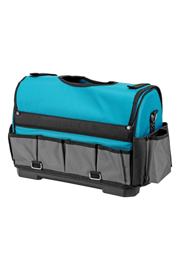 Переноска для инструмента, 400х225х300мм, пластиковое дно, наплечный ремень Gross