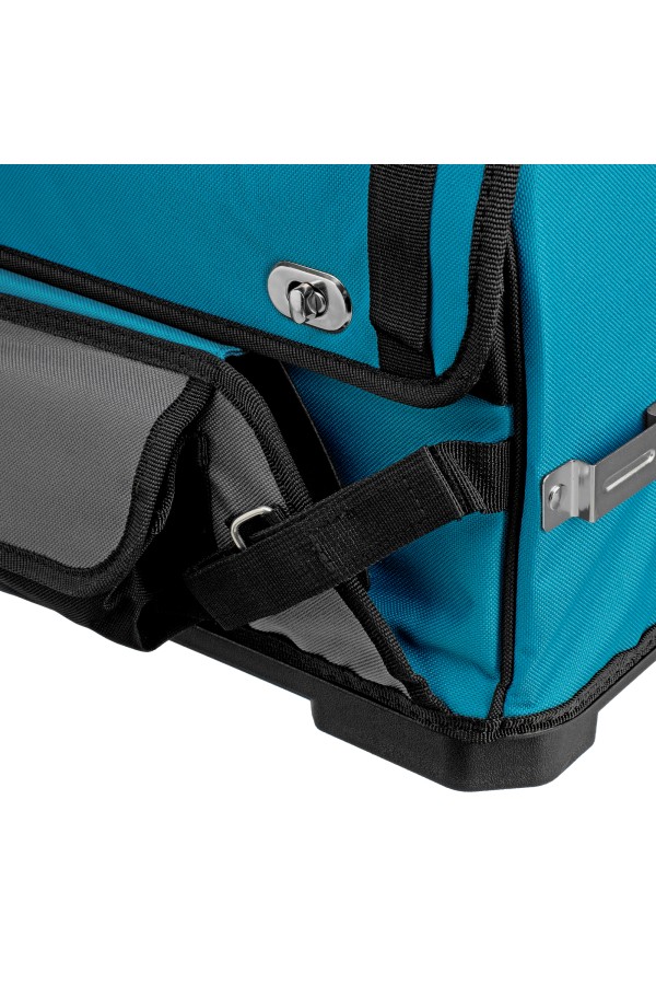 Переноска для инструмента, 400х225х300мм, пластиковое дно, наплечный ремень Gross