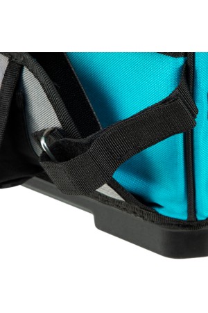 Переноска для инструмента, 400х225х300мм, пластиковое дно, наплечный ремень// Gross