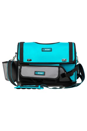 Переноска для инструмента, 400х225х300мм, пластиковое дно, наплечный ремень// Gross