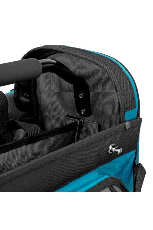 Переноска для инструмента, 400х225х300мм, пластиковое дно, наплечный ремень// Gross