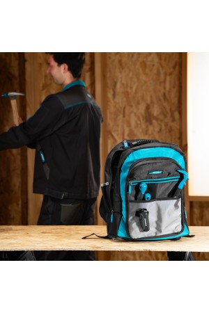 Рюкзак для инструмента, 440х350х250мм, выдвижная рукоятка, колеса// Gross