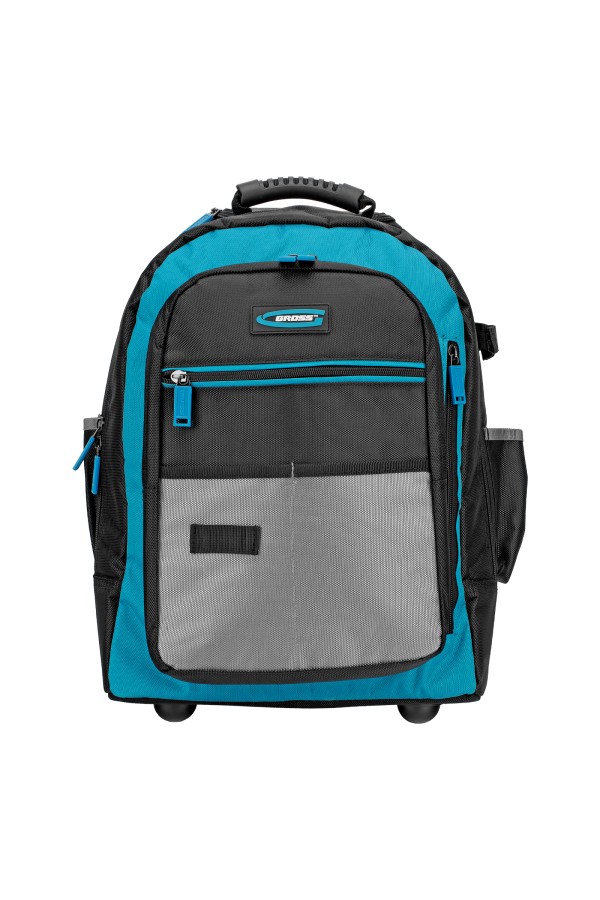 Рюкзак для инструмента, 440х350х250мм, выдвижная рукоятка, колеса Gross