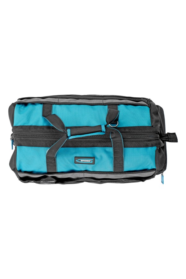 Сумка для инструмента, 500х280х290мм, выдвижная рукоятка, колеса, наплечный ремень Gross